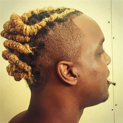 20 Unique Dreadlock Hairstyles With Mohawk And Fade