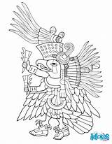 Huitzilopochtli Coloring Ehecatl Pages Color Cave Print Online sketch template