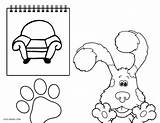 Clues Blues Coloring Pages Notebook Printable Cool2bkids sketch template