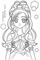 Glitter Force Coloring Pages Pretty Doki Cure Smile Entitlementtrap Precure Da Colorare 1351 Girls Sketch Template sketch template