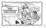 Rush Gold California 1849 Teachables Scholastic sketch template