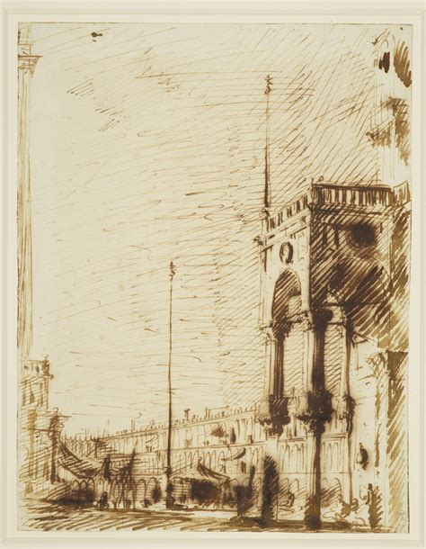 Preparatory Drawings Of The Piazza San Marco