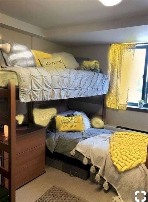 22 College Dorm Room Ideas For Lofted Beds Cassidy Lucille