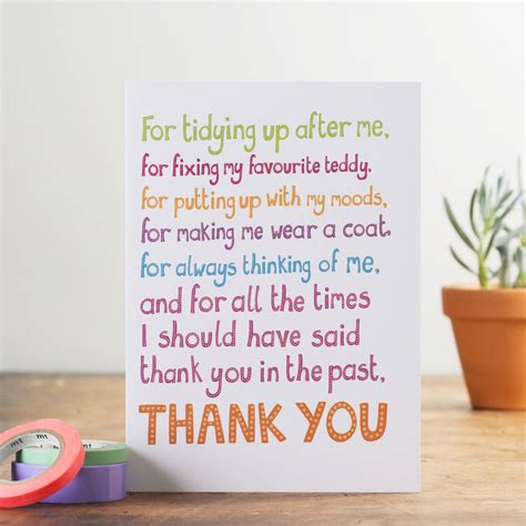 thank you card by lovely jojo s