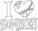 Embroidery Coloring Zombies Heart Pages Designs Urban Threads Pattern Urbanthreads Patterns Hand sketch template