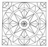 Mandalas Malvorlagen Geometrische Copii Colorat Visitar Muster Pekegifs Coloriages Geometrisches Musterdesign sketch template