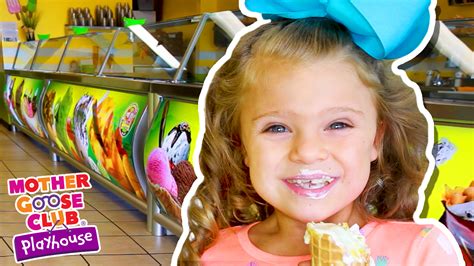 ice cream song  video nursery rhymes mother goose club