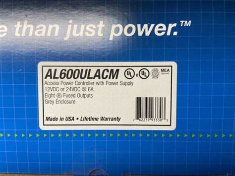 altronix alulacm access power controller  power supplycharger  relay ebay