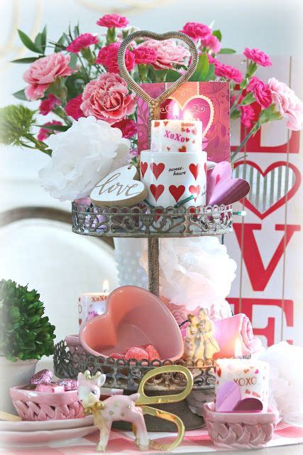 At Home With Jemma A Valentine Tiered Tray Tutorial Valentines In 2020
