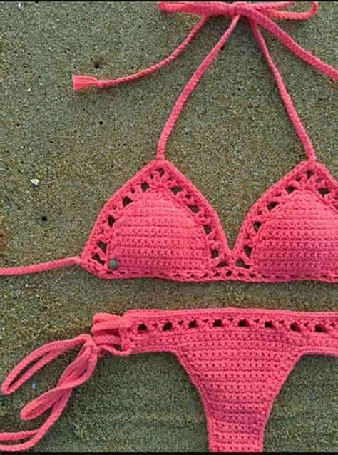 fotos de bikinis tejidos a crochet