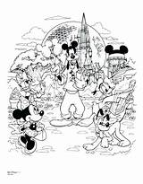 Disneyland Coloring Pages Disney Castle Welcome Re Land Color Printable Getcolorings Mickey Mouse Getdrawings Drawing Sheets sketch template