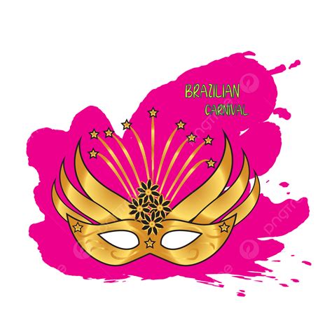 gold carnival mask vector design images golden carnival mask clip art