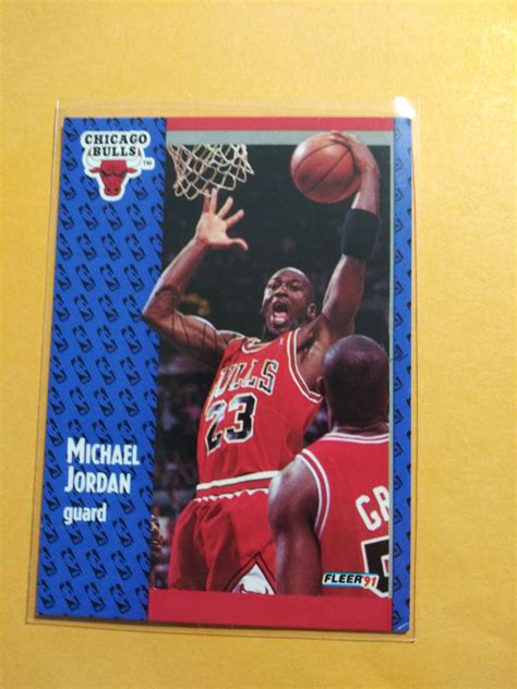 1991 92 Fleer Michael Jordan 29 Bulls