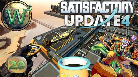 satisfactory update  converting  update  episode  drone ports lets play youtube