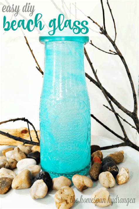 Diy Sea Glass Craft Tutorial