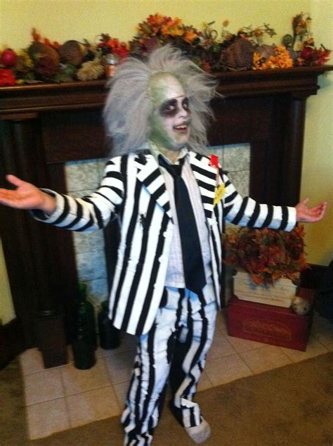 Fancy Dress Shoes Beetlejuice Suit Wig Or Face Paints Halloween Party