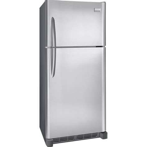 frigidaire fghtqf gallery series    cu ft capacity top freezer refrigerator