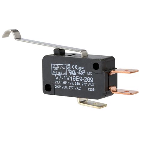honeywell  ve  micro switch miniature basic switch  pole spdt  volt ac  amp
