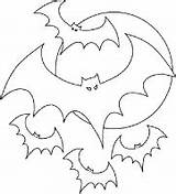 Halloween Coloring Bats Pages Moon Printable Flying Printables Color Sheets Sheet Bat Ghosts Size Scary Decoration sketch template