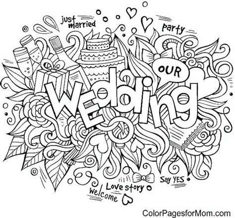 wedding coloring pages ideas  coloringfoldercom wedding