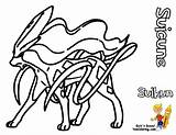 Pokemon Coloring Pages Legendary Print Suicune Printable Celebi Slugma Entei Colouring Coloriage Sun Moon Dynamic Clipart Sheets Library Clipartmag Xy sketch template
