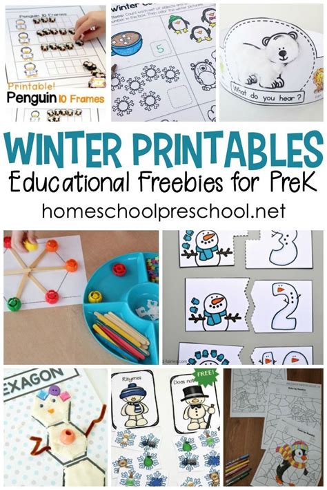 winter printables  preschool winter activities preschool winter