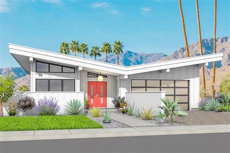 good mid century modern house plans   popular  home