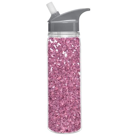 slant pink glitter water bottle millennial pink products