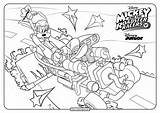 Goofy Roadster Racers Coloringoo Goof sketch template