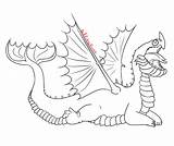Dragon Scauldron Outline Baby Xbox Gameboy Ds Ruby Deviantart sketch template