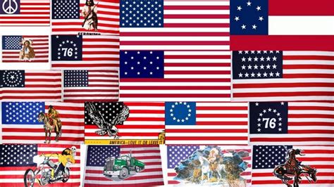 vlaggen amerika assortiment