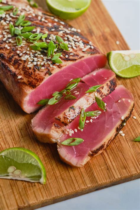 seared ahi tuna steak recipe food network bryont blog