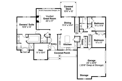 ranch house plans manor heart    designs