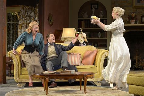 blithe spirit review hilarious haunting sfgate