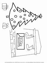 Christmas Coloring Tree Book Shop sketch template