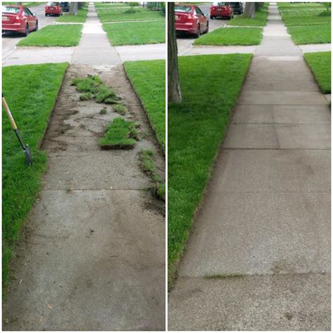 edged  sidewalks  summer gained   foot  cement roddlysatisfying