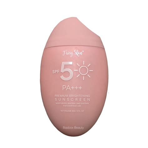 fairy skin premium brightening sunscreen spf pa basbox beauty