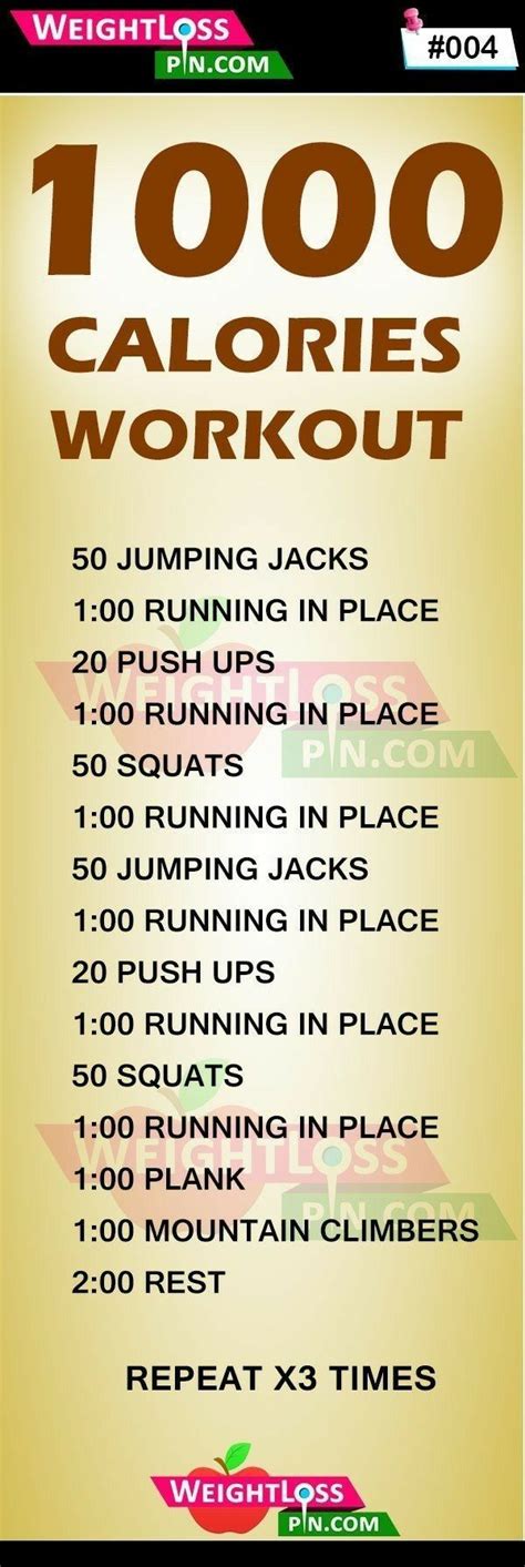 1000 calories workout routine workout plan to burn 1000 calories a day