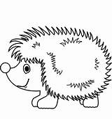 Hedgehog Igel Riccio Kolorowanka Ausmalbild Rysunek Dzieci Erizo Druku Jeżyk Jezyk sketch template
