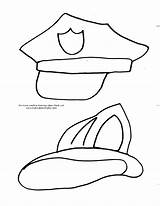 Policeman Fireman Helpers Cliparts Clipartmag Coloringhome sketch template