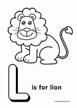 Coloring Letter Pages Alphabet Printable Lion Letters Print Color Preschool Kids Activities Worksheets Toddler Colouring Worksheet Daily Quiet Sheets Toddlers sketch template