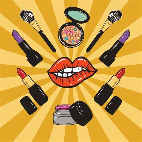 Biting Red Lip Illustrations Royalty Free Vector Graphics And Clip Art