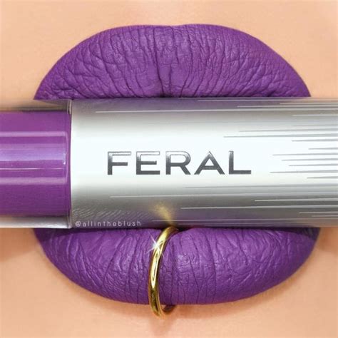 review feral cosmetics liquid matte lipsticks all in the blush