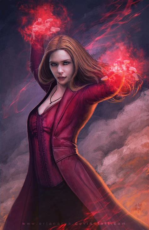 Scarlet Witch By Erlanarya On Deviantart