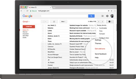 gmail inbox interface screenshot wallpaperscom