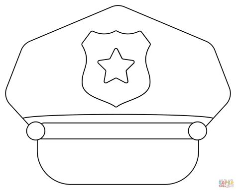 printable police building coloring pages