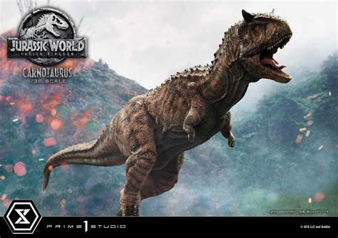 Jurassic World Fallen Kingdom Carnotaurus By Prime1 Ca 16 Cm