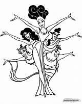 Muses Hercules Disneyclips sketch template