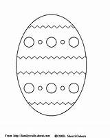 Telur Paskah Mewarnai Easter Mencetak Cetak sketch template