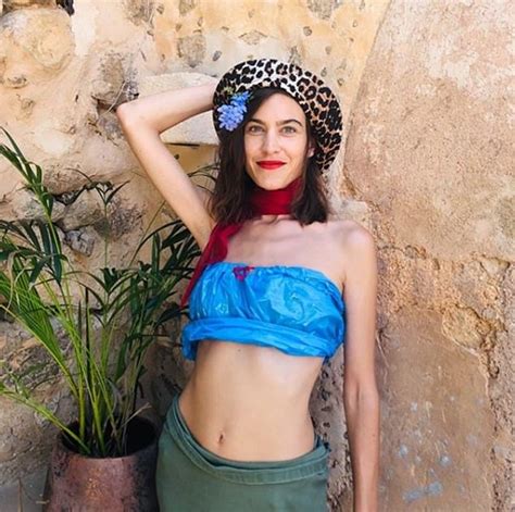 Alexa Chung Shows Off Her Holiday Style As She Displays